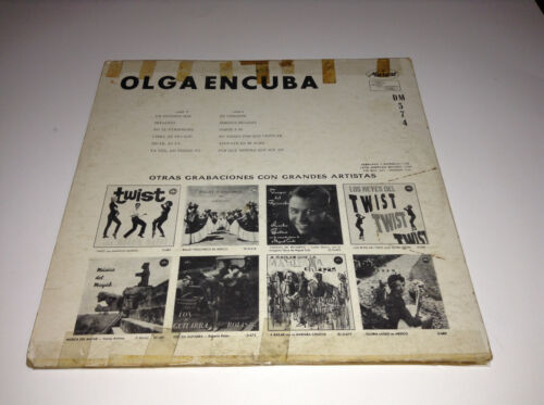 Olga Guillot - Olga en Cuba - Musart Records Latin Bolero Ballad 12" Vinyl LP - Picture 2 of 7
