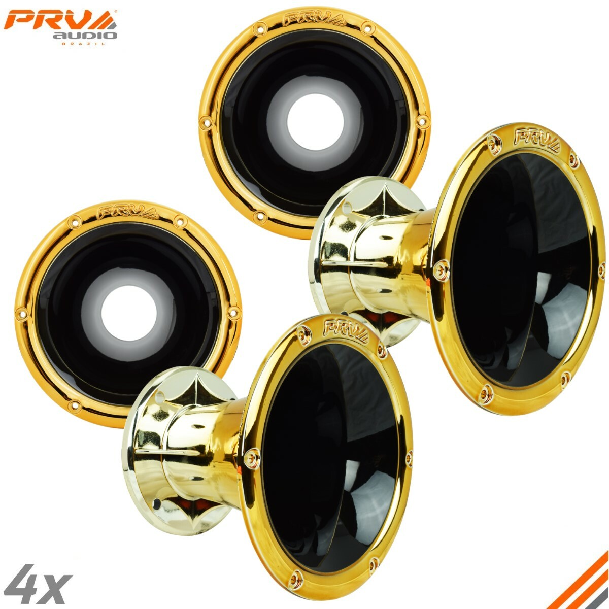 4x PRV Audio WGP14-50 Gold Black 2