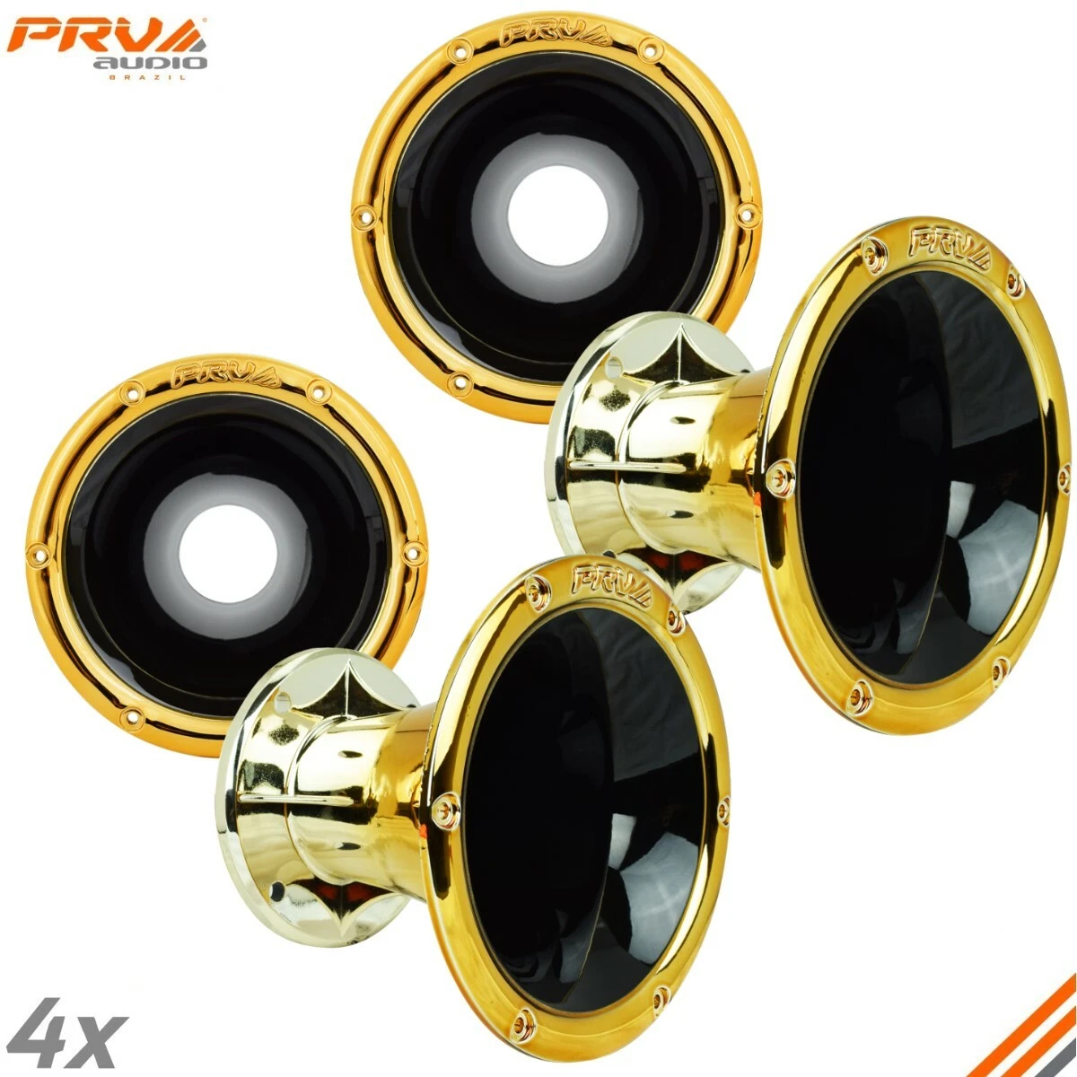 4x PRV Audio WGP14-50 Gold Black 2