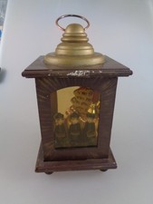 Spieluhr in Laternenform mit Kurrende und Weihnachtsbaum (9045)