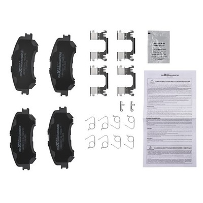 Front Brake Pads Set for Nissan Qashqai 2017-2019/Rogue 2014-2020 D1737 P1737