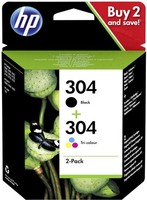 Hp 304 Druckerpatrone Kombi-Pack Original Schwarz, Cyan, Magenta, Gelb 3JB05A...