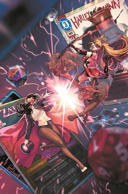 DC K.O. Harley Quinn vs. Zatanna #1 COVER BUNDLE Covers A - E PRESALE 12/17/25 - Image 3 of 4