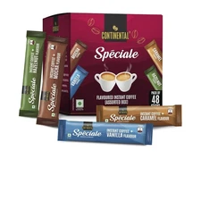 Continental Assorted Coffee Sachets - 96gm Hazelnut, Vanilla, Mocha, Caramel