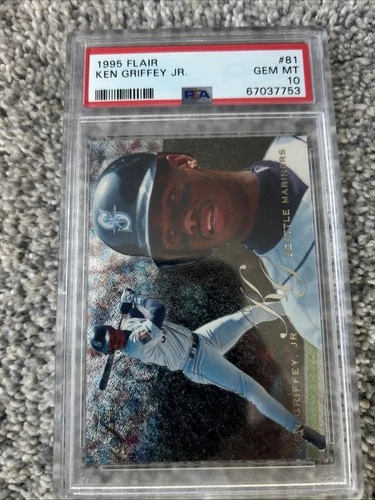 1995 Flair Ken Griffey PSA 10 #81