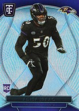 2024 Totally Certified Football Adisa Isaac RC Mirror #102 Rookie Ravens