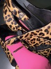 Betsey Johnson Carlos Leopard Print Peep-Toe Heels. Gorgeous condition! Size 8.5 — photo 5