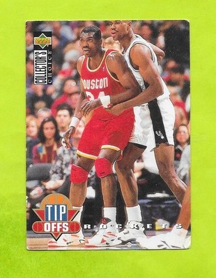 Karte - Upper Deck 1994 - TIP Offs - Hakeem Olajuwon - Nr. 173
