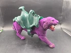 Vintage MOTU Panthor w/ Armor – Masters of the Universe – Flocked