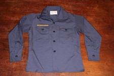 Boy Scouts of America BSA Youth Shirt Blue Small Plain No Patches Long Sleeve