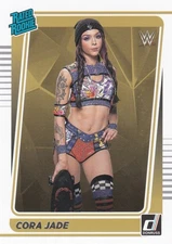2022 WWE Panini Chronicals Cora Jade Rookie Trading Card