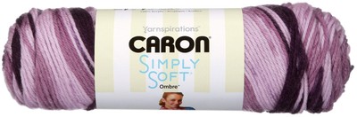 3er Pack Caron Simply Soft Ombres Garn-Traube lila 294022-22007