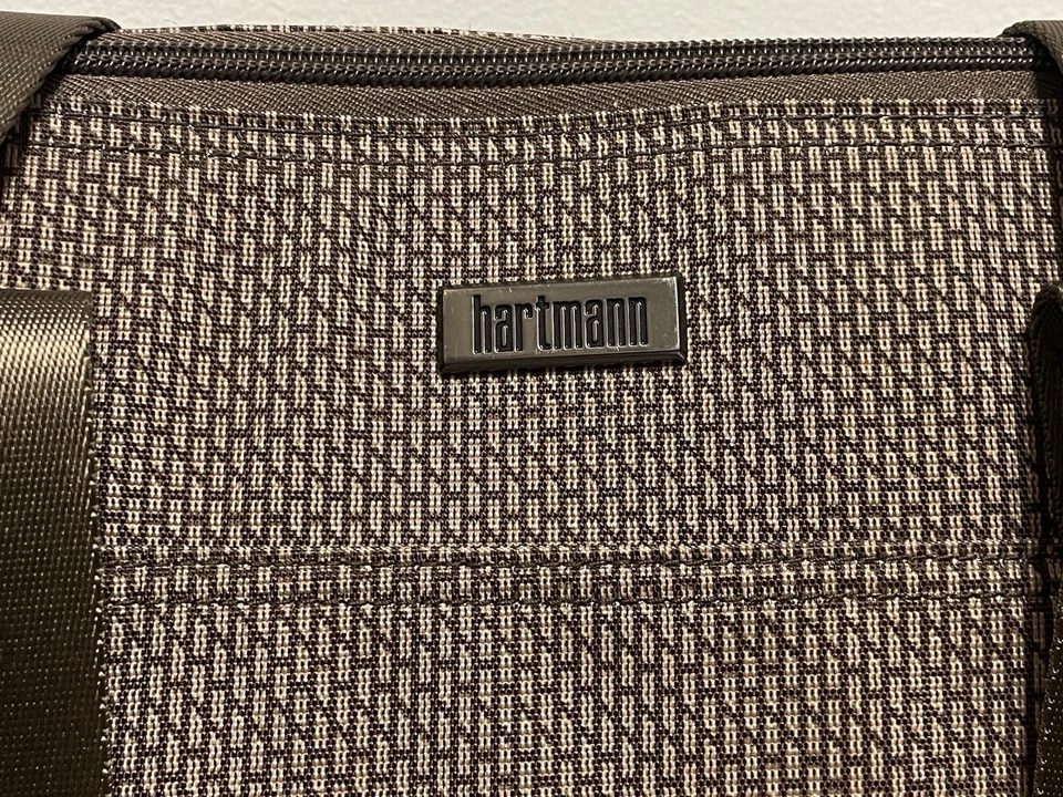 HARTMANN Century Travel Mocha Monogram Carry on or Weekender Duffel Bag - Image 4 of 4