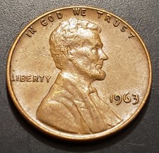 1963-p Lincoln Memorial Cent Nice Brown Penny Actual Coin Shown In Both Photos 1963-p Lincoln Memorial Cent Nice Brown Penny Actual Coin Shown In Both Photos