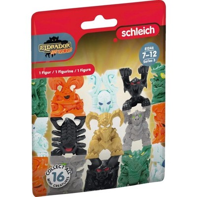 4x Schleich ELDRADOR  MINI CREATURES Series 3 Actionfigur (ab 7 Jahre)