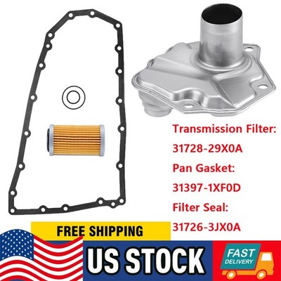 Transmission Oil Filter & Gasket for 2013-19 Pathfinder Quest 16-19 Maxima QX60