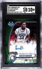 2024-25 Bowman University Chrome - Chrome Prospect Autographs Xavier Booker #83