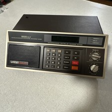 Vtg 70s Uniden Bearcat 800XLT Air/Police/800MHz 40 Channel Scanning Radio