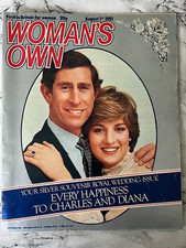 Woman's Own magazine August 1st 1981 Princess Diana/Prince Charles wedding issue