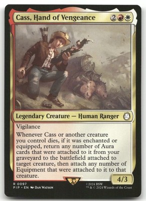 Cass, Hand of Vengeance #97 (NM) Fallout PIP Magic MTG