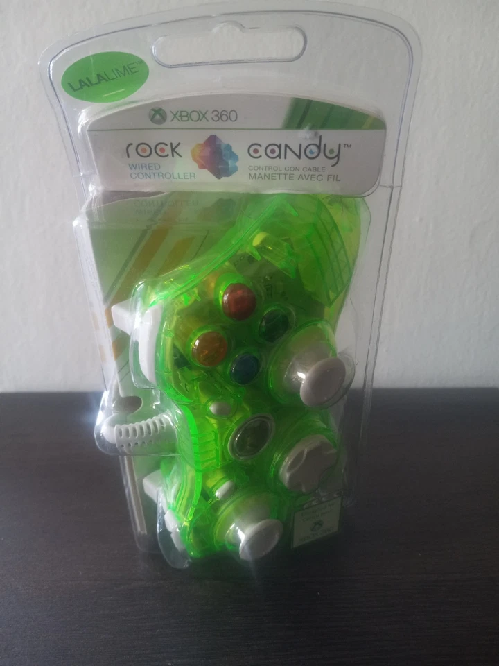 2014 Rock Candy LALALime Wired Controller For Xbox 360 New Factory Seaed - Image 2 of 4