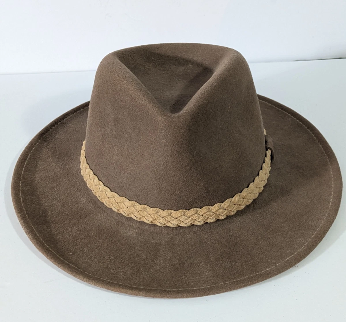 ORVIS Brown Wool Hat Sz. M/L Orvis Brown Hats for Men for sale | eBay main image 4