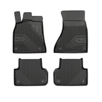 FußMatten Gummimatten FüR Audi A5 Sportback 8T 2009-2016 TPE Schwarz 4 Teile