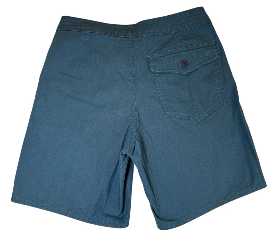 Pantalones Cortos Híbridos Patagonia All Wear Para Hombre Talla 29 Verde-Azul Elastizados Algodón Orgánico Foto 2 de 4