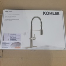 Kohler Haku Pull-Down Kitchen Faucet - Stainless Finish - R38475