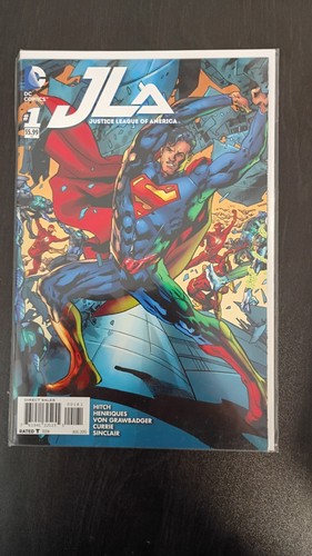 DC Comics Justice League Of America JLA #1 2015 Superman First Issue