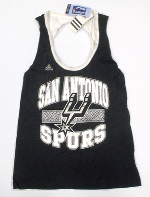 Adidas San Antonio Spurs Twist Tank - Womens Small