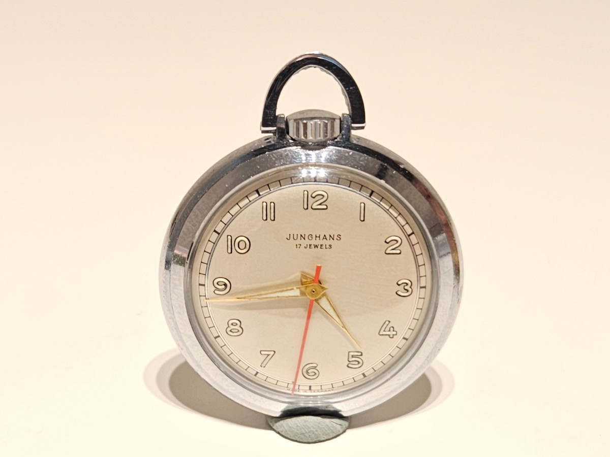 VINTAGE SMALL 35mm ELEGANT GERMANY MECHANICAL POCKET WATCH