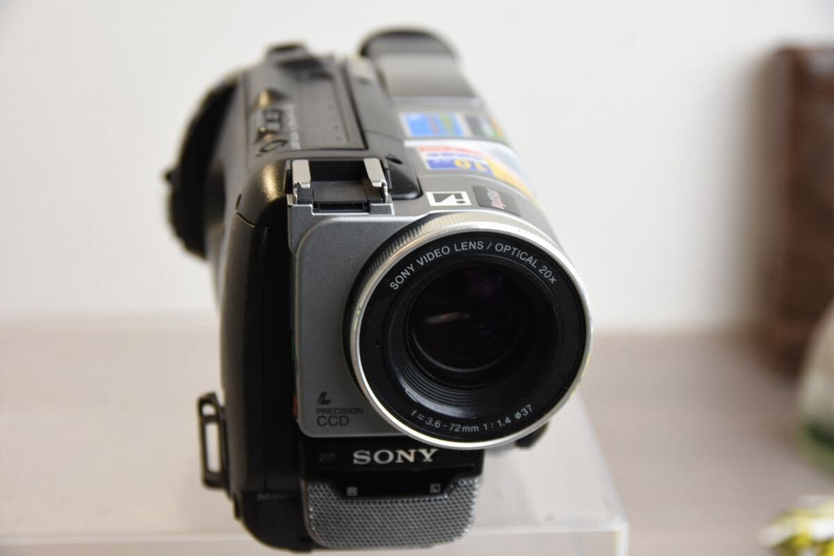 SONY　DCR-TRV310　Digital8　8mm対応　セット DCR-TRV310 SONY Hi8 ビデオカメラ DIGITAL8 713 - メルカリ