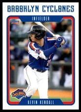 2023 Kevin Kendall Choice Minor League Rookie MiLB Brooklyn Cyclones