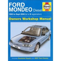 Ford Mondeo Diesel 1993-09.2000 L-X Workshop Manual Haynes