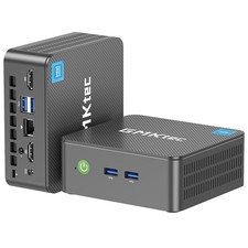 Mini PC Intel i3-10110U 16GB RAM 512GB SSD WiFi 6 2.5GbE 4K Dual HDMI Black