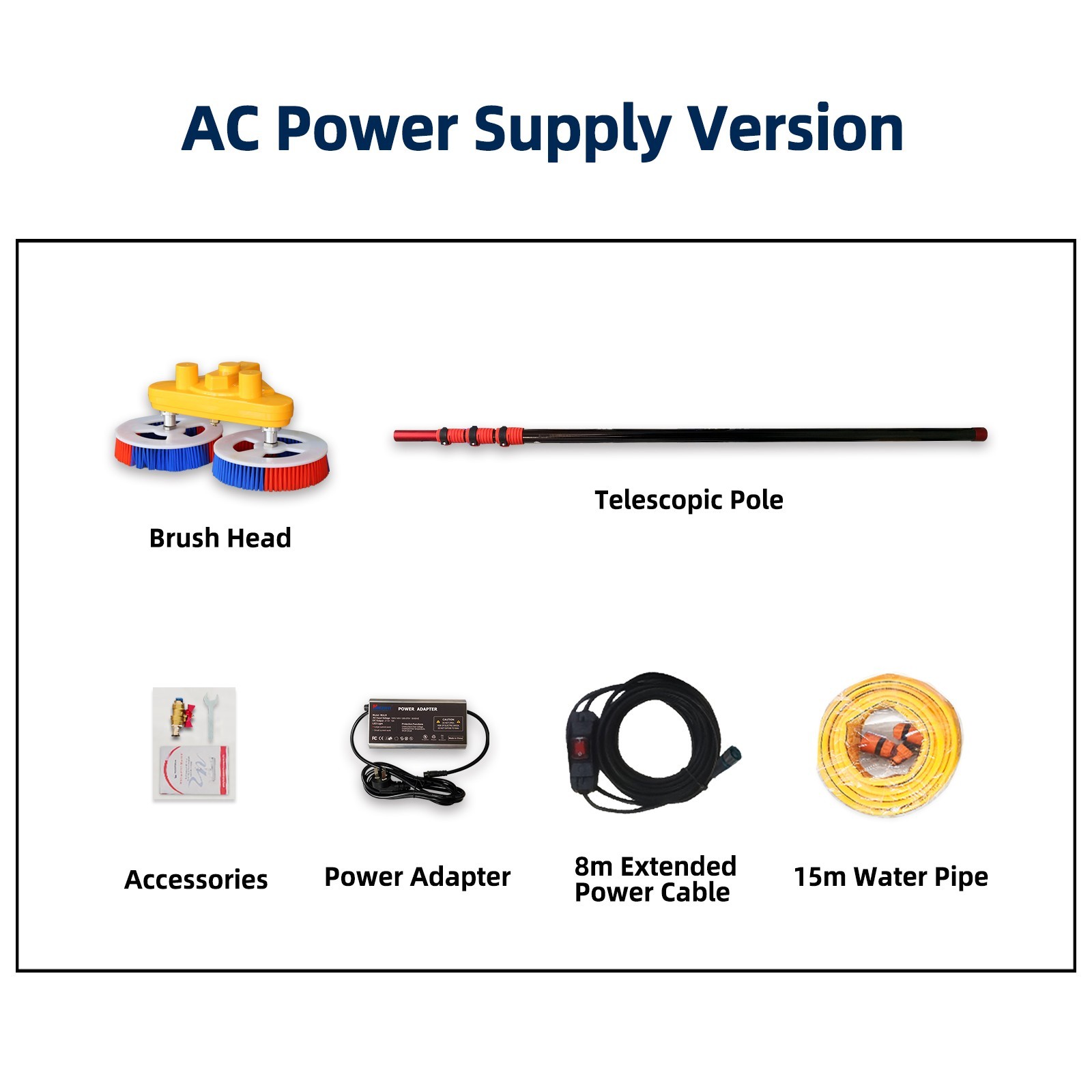 Automatic Solar Panel Brush,Telescopic Window Washing Equipment-ZNZHNSI