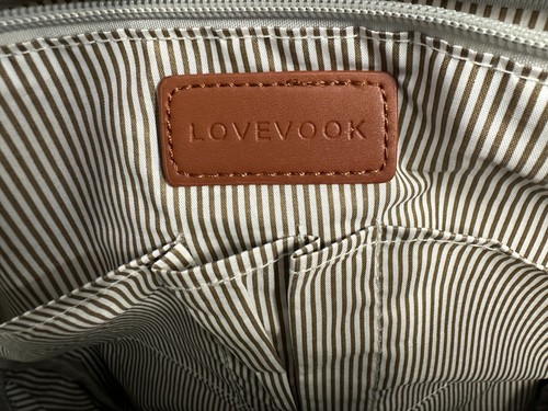 Lovevook Laptop Rucksack 17,3 Zoll schwarz braun creme Reise College University - Bild 14 von 24
