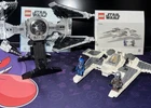 100% complete LEGO Star Wars Mandalorian Fang Fighter vs. TIE Interceptor 75348