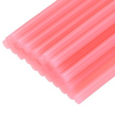 Mini Hot Glue Sticks for Glue Gun 4-inch x 0.28-inch Luminous Red 30Pcs 0.35 per stick