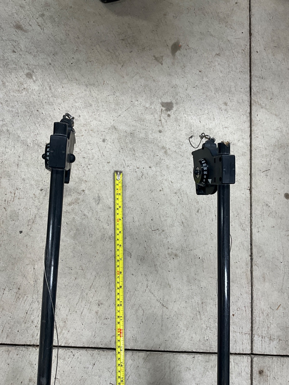 Cannon Sport Troll Manual Downriggers (2) - with rod holders, nice shape