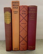 Vintage Decorative Book Set Pink Coral Mauve ...