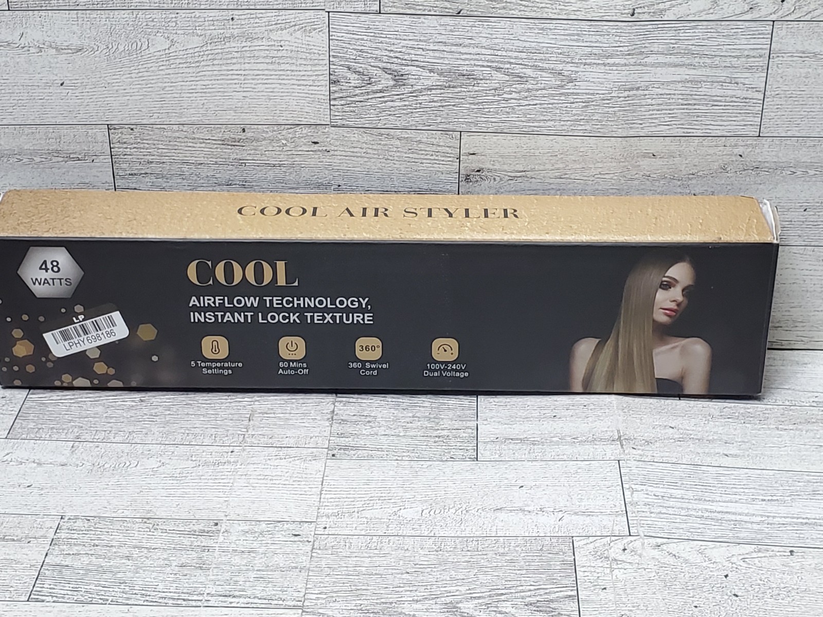 NICEBAY Titanium Hair Straightener And Curling Iron