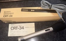 Vintage 1980's Sony Wireless Microphone CRT-34 JAPAN
