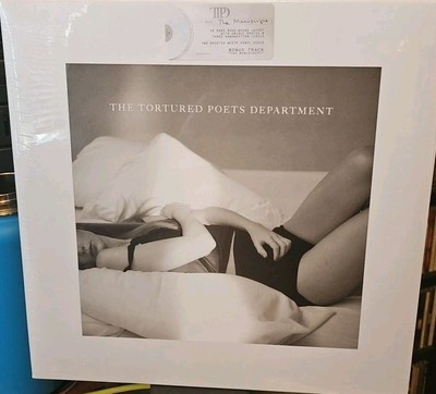 Taylor Swift The Tortured Poets Department (Ghosted White) Double LP NEW SEALED