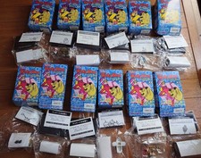 Figurine Konami Wacky Races set completo con 11 oggetti sigillate 1 usate! Rarissimo 1/64