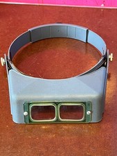 Optivisor Binocular Headband Magnifier Made In USA Vintage