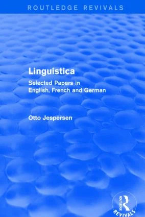 Linguistica (Routledge Revivals)