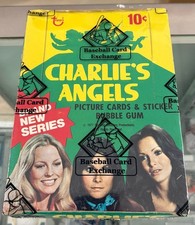 1977 Topps Charlie's Angels Series 4 Unopened Wax Box BBCE 36 Packs Cheryl Ladd