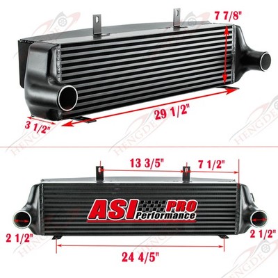 PRO Upgrade Bolt-On Front Mount Intercooler For 2013-2018 Ford Focus ST 2.0L L4